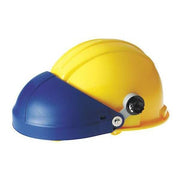 Faceshield Mounting Bracket, For Use With Hard Hats and Faceshields Blue