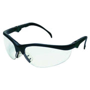 Klondike (KD3), Safety Glasses, Anti-Fog, Clear Lens, Black Frame, Half Frame