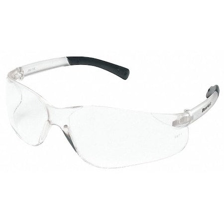 BearKat (BK1), Safety Glasses, Duramass Hard Coat, Polycarbonate Lens, Clear Frame, Frameless