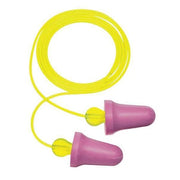 No-Touch Reusable Foam Ear Plugs, Bell Shape, 29 dB, Purple, 100 PK