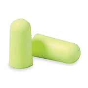 E-A-Rsoft Disposable Uncorded Ear Plugs, Medium, Yellow Neons, Bullet Shape, NRR 33 dB, 200 Pairs