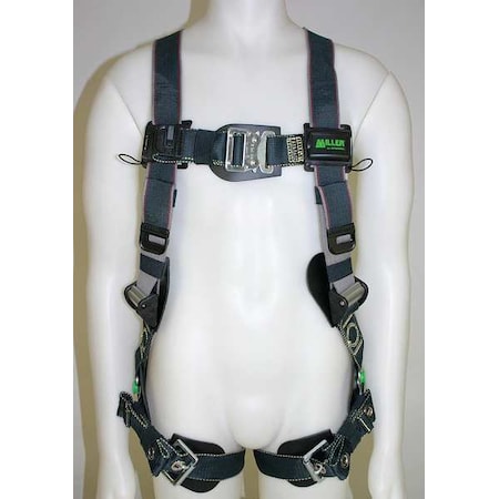 Revolution(R) Arc-Flash Rated Full Body Harness, L/XL, 400 lb., Quick-Connect Chest/