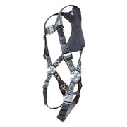 Revolution(R) Full Body Harness for Hot Work, L/XL, 400 lb., Quick-Connect Chest/ Back D-Ring