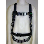 Revolution(R) Full Body Harness for Hot Work, L/XL, 400 lb., Quick-Connect Chest/ Back D-Ring