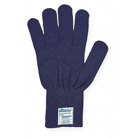 Winter Glove Liners, Thermolite(R), 9 in Length, Light, Blue, Size L ,1 PR