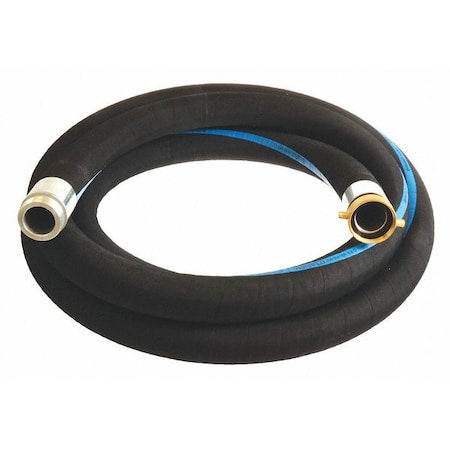 Water Hose,1-1/2" ID x 10 ft.,Black