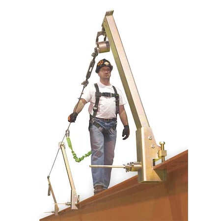 SkyGrip Horizontal Lifeline System, 120 ft Length, 310 lb. Weight Capacity