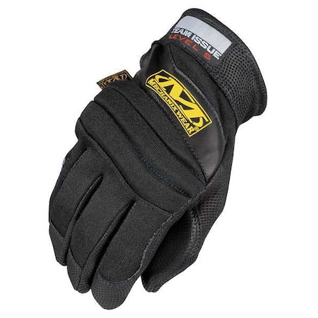 CXG-L5 Arc Flash Mechanics Gloves, 1,200 Degrees F Max Temp., Hook-and-Loop Cuff Black, S ( 7 )