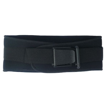 Back Support,Black,6 In. Wide,Nylon,2XL