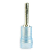 Pin Terminal, 14 AWG, 600 V, Nylon Insulated, Blue, Crimp Termination Only, 100 PK