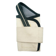 Wrist Support, 50% Polyester / 35% Latex / 15% Nylon, Single Strap, Right, Tan, Size S