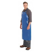 Bib Apron, Enduro 2000 Polyurethane, Blue, 50 in, Universal