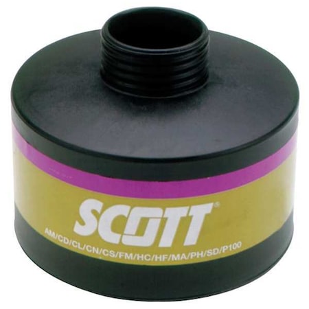 Gas Mask Canister, Enforcement AM, CD, CL, FM, HC, HF, MA, OV, SD, PH, CS Tear Gas, CN Mase, HE