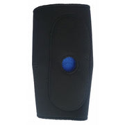 Knee Support, Open Patella, 0 Straps, Black