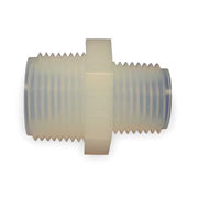 PFA, Straight, 1/2 in NPT, 3/8 in NPT