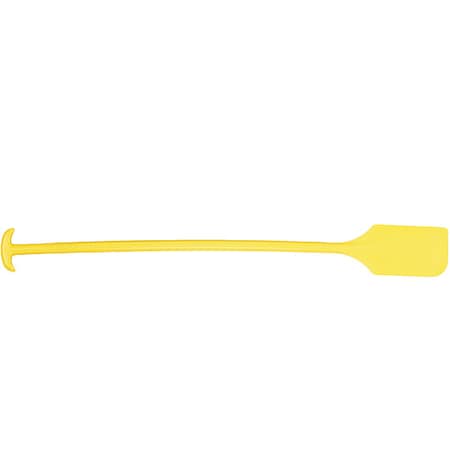 Mixing Paddle,w/o Holes,Yellow,6 x 13 In