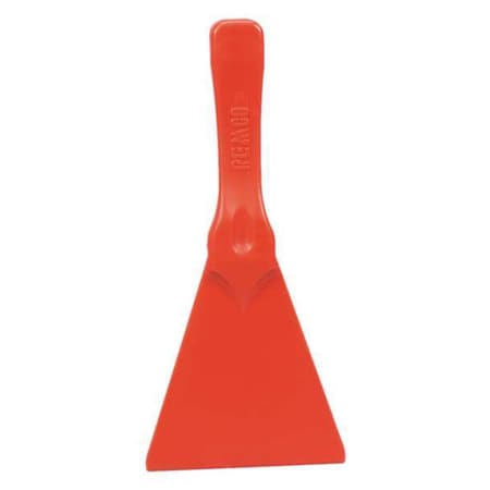 Small Hand Scraper,Red,3 x 8 In