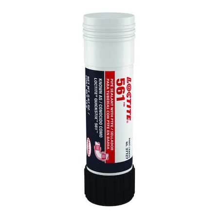 Pipe Thread Sealant 0.7 oz, Stick, 561, White, Semi-Solid Stick