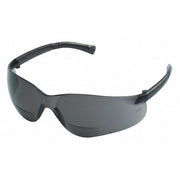 BK1 Reader Safety Glasses, Gray Wraparound Frame, 1.5 Diopter, Gray Lens, Anti-Scratch Coating