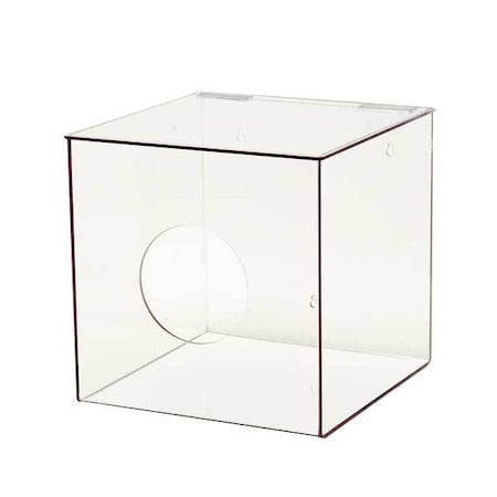 Protection Dispenser, PETG, clear, 12 x 12 x 12"