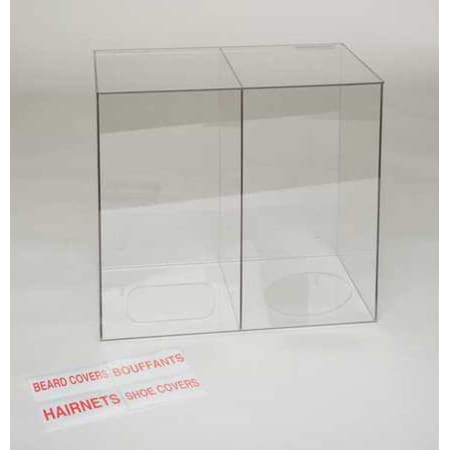 All Purpose Dispenser, PETG, clear, 15-3/4 x 14 x 9-1/4"