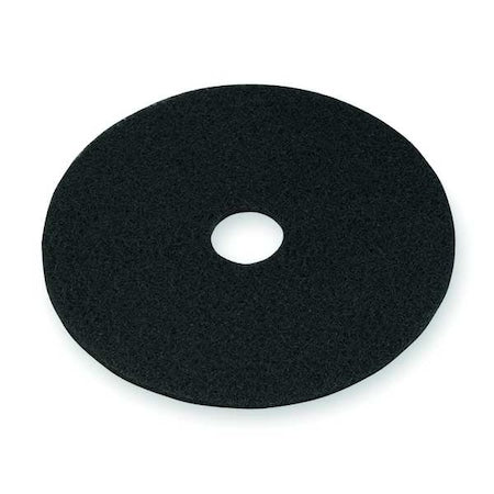 Stripping Pad, Stripping, Black, 20 in Dia, Polyester, 5 PK