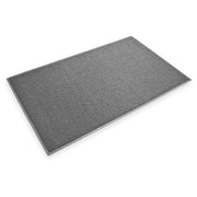 Entrance Mat, Vinyl, 1/2" Thick, Slate Gray, 4 ft W x 5 ft L