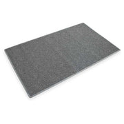 Entrance Mat, Vinyl, 1/2" Thick, Gray, 3 ft W x 5 ft L