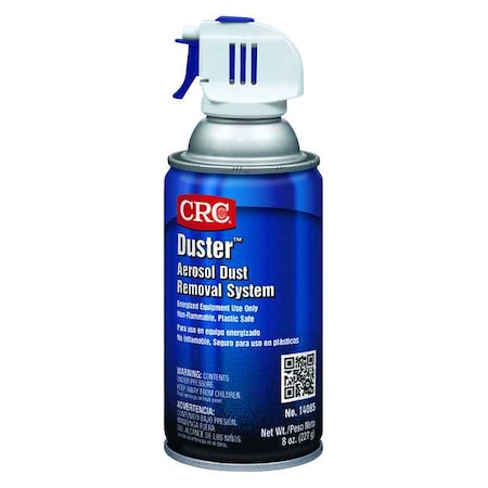 Aerosol Duster, Aerosol Spray Can, 12 oz, Liquid