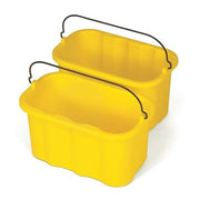 Sanitizing Caddy,Yel,8 In., 2 1/2 Gal.