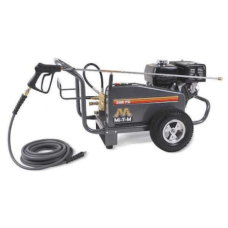 Heavy Duty 3500 psi 3.7 gpm Water Gas Pressure Washer