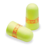 E-A-Rsoft SuperFit Disposable Foam Ear Plugs, Bullet Shape, 33 dB, Orange/Yellow, 200 PK