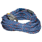 Vertical Lifeline, 50 ft., Blue, Gray