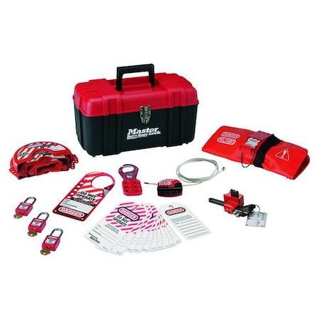 Portable Lockout Kit,Filled,Valve,23