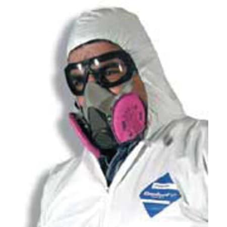 Half Mask Respirator Kit, 2 Cartridges Included, 6000 Series, Nuisance Organic Vapor, P100, Size S