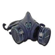 Half Mask Respirator Kit, 2 Cartridges Included, Organic Vapor (OV), Snap-In Gasket, Size M