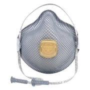 Disposable Respirator, Nuisance Acid Gas, R95, Molded, Dual, Non-Adjustable, Molded Nose Bridge, M