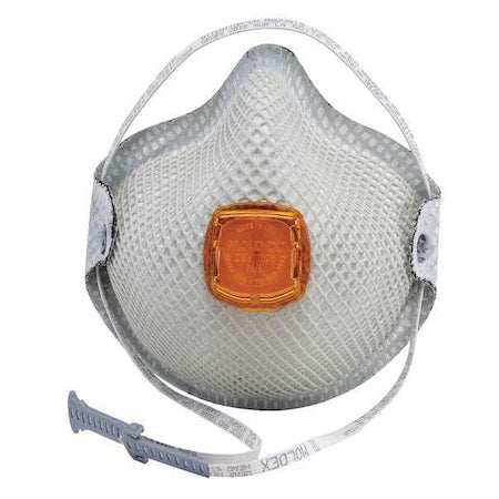 Disposable Respirator, N95, Nuisance Organic Vapor, Nuisance Ozone, Molded, Dual, Non-Adjustable, S