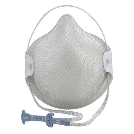 Disposable Respirator, N95, Molded, Dual, Non-Adjustable, Molded Nose Bridge, S
