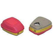 Combination Cartridge/Filter, 6000, Magenta, Yellow, Bayonet, 3M(TM) Half and Full Face Respirator