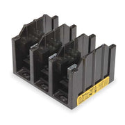 Power Distribution Block, Open, 3 Pole, 400 A Copper, 600 V AC/DC