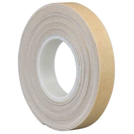 Double-Sided Foam Tape, 1 in W, 5 yd L, 1/32 in, Polyethylene Foam, Double-Sided