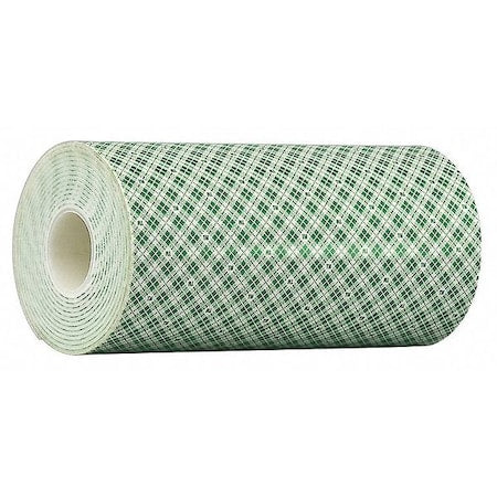 Double-Sided Foam Tape, 12 in W, 5 yd L, 3/32 in, Polyurethane Foam, Double-Sided