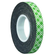 Double-Sided Foam Tape, 1 in W, 5 yd L, 1/32 in, Polyurethane Foam, Double-Sided