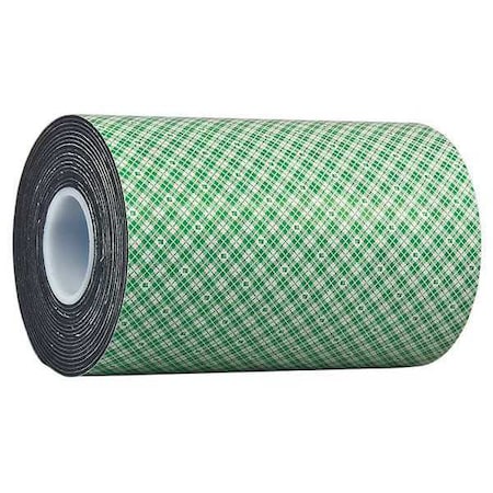 Double-Sided Foam Tape, 12 in W, 5 yd L, 1/16 in, Polyurethane Foam, Double-Sided