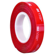Foam Tape, Transparent, 5 yd L, 3/4 in W