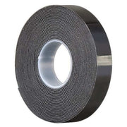 Foam Tape, Black, 5 yd L, 1/2 in W