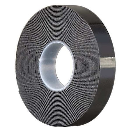 Double-Sided Foam Tape, 3/4 in W, 5 yd L, 1/32 in, Polyester Foam, Double-Sided