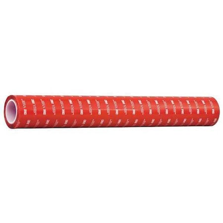 Double-Sided Foam Tape, 12 in W, 1 yd L, 1/16 in, Polyethylene Foam, Double-Sided