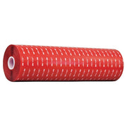 Double-Sided Foam Tape, 12 in W, 5 yd L, 1/16 in, Polyethylene Foam, Double-Sided